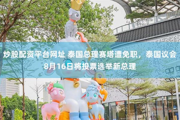 炒股配资平台网址 泰国总理赛塔遭免职,泰国议会8月16日将投票选举新总理