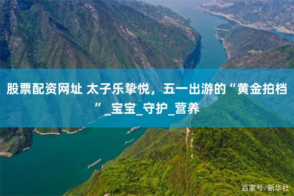 股票配资网址 太子乐挚悦,五一出游的“黄金拍档”_宝宝_守护_营养