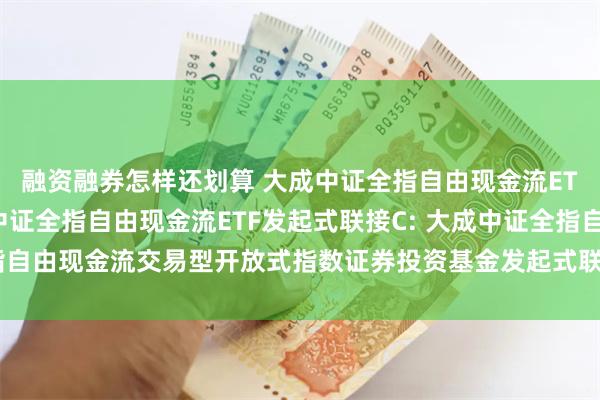 融资融券怎样还划算 大成中证全指自由现金流ETF发起式联接A,大成中证全指自由现金流ETF发起式联接C: 大成中证全指自由现金流交易型开放式指数证券投资基金发起式联接基金基金份额发售公告
