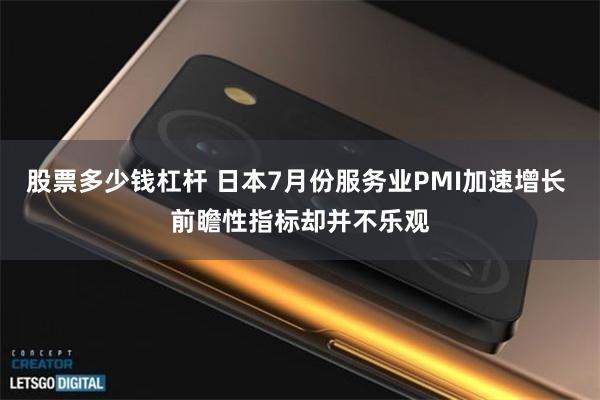 股票多少钱杠杆 日本7月份服务业PMI加速增长 前瞻性指标却并不乐观
